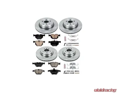 Power Stop Autospecialty Brake Kit Front & Rear BMW 335d 2009 - KOE4094