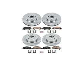 Power Stop Autospecialty Brake Kit Front & Rear Buick Lucerne 2006-2011