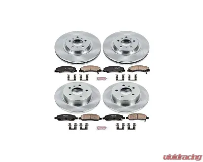 Power Stop Autospecialty Brake Kit Front & Rear Buick Lucerne 2006-2011 - KOE4097