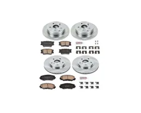 Power Stop Autospecialty Brake Kit Front & Rear Lexus HS250h 2010-2012