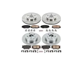 Power Stop Autospecialty Brake Kit Front & Rear Toyota RAV4 2006-2018