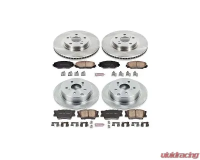 Power Stop Autospecialty Brake Kit Front & Rear Toyota RAV4 2006-2018 - KOE4101