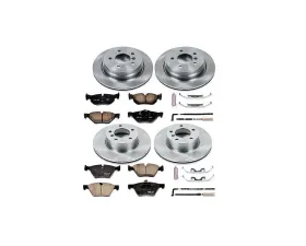 Power Stop Autospecialty Brake Kit Front & Rear BMW 328xi 2007
