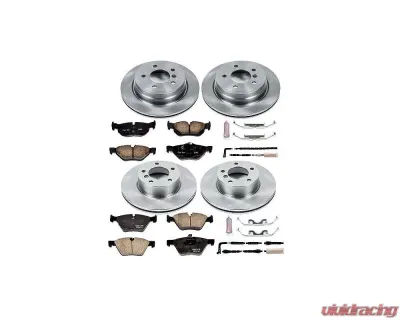 Power Stop Autospecialty Brake Kit Front & Rear BMW 328i 2007 - KOE4103