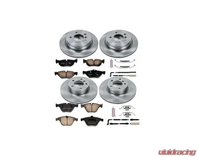 Power Stop Autospecialty Brake Kit Front & Rear BMW 328i 2008-2010 - KOE4104