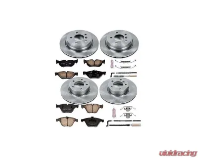 Power Stop Autospecialty Brake Kit Front & Rear BMW 328i xDrive 2009-2010 - KOE4105