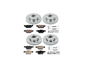 Power Stop Autospecialty Brake Kit Front & Rear BMW 328i 2007