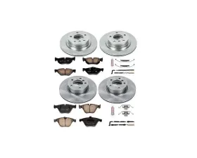 Power Stop Autospecialty Brake Kit Front & Rear BMW 328i 2008-2010