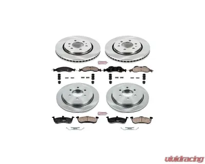 Power Stop Autospecialty Brake Kit Front & Rear Ford Expedition 2007-2009 - KOE4109