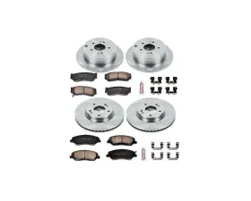 Power Stop Autospecialty Brake Kit Front & Rear Hyundai Santa Fe 2007-2009