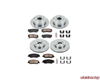 Power Stop Autospecialty Brake Kit Front & Rear Hyundai Santa Fe 2007-2009 - KOE4116