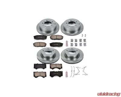 Power Stop Autospecialty Brake Kit Front & Rear Lexus LX570 2008-2011 - KOE4117