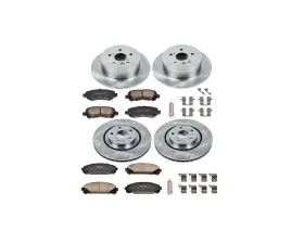 Power Stop Autospecialty Brake Kit Front & Rear Toyota Highlander 2008-2013