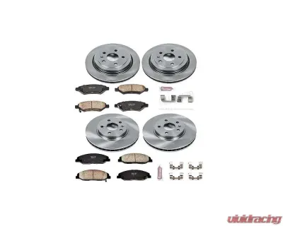 Power Stop Autospecialty Brake Kit Front & Rear Cadillac CTS 2008-2014 - KOE4135