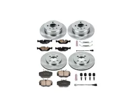 Power Stop Autospecialty Brake Kit Front & Rear BMW 318i 1991-1992
