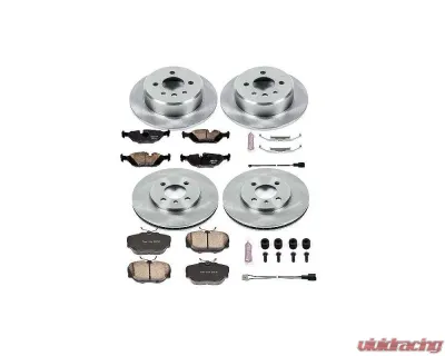 Power Stop Autospecialty Brake Kit Front & Rear BMW 318i 1991-1992 - KOE4167