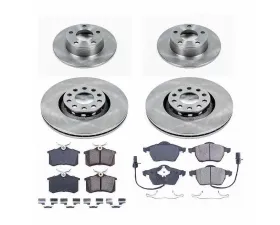 Power Stop Autospecialty Brake Kit Front & Rear Audi A6 Quattro 1999-2004