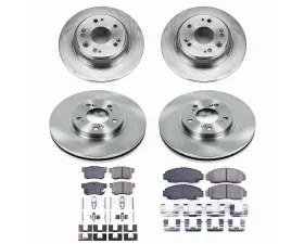 Power Stop Autospecialty Brake Kit Front & Rear Acura RL 2002-2004