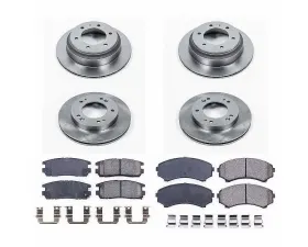 Power Stop Autospecialty Brake Kit Front & Rear Honda Passport 2002