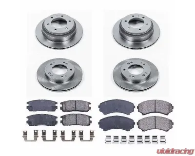 Power Stop Autospecialty Brake Kit Front & Rear Honda Passport 2002 - KOE4311