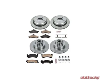 Power Stop Autospecialty Brake Kit Front & Rear Chevrolet Impala 1994-1996 - KOE4338