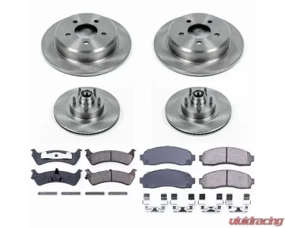 Power Stop Autospecialty Brake Kit Front & Rear Ford Explorer Sport 2001-2002 - KOE4356
