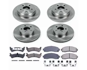 Power Stop Autospecialty Brake Kit Front & Rear Ford Explorer Sport 2001-2002