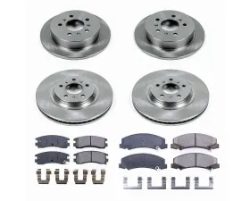 Power Stop Autospecialty Brake Kit Front & Rear Buick Allure 2008-2009