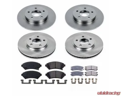 Power Stop Autospecialty Brake Kit Front & Rear Buick LeSabre 2005 - KOE4379