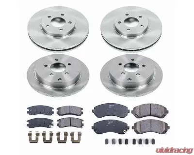 Power Stop Autospecialty Brake Kit Front & Rear Buick Rendezvous 2002-2006 - KOE4383