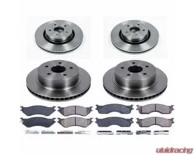 Power Stop Autospecialty Brake Kit Front & Rear Dodge Ram 1500 2004 - KOE4385