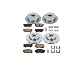 Power Stop Autospecialty Brake Kit Front & Rear Hyundai Sonata 2006-2008