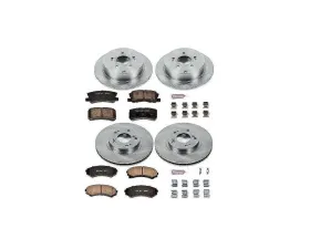 Power Stop Autospecialty Brake Kit Front & Rear Mitsubishi Endeavor 2004-2011