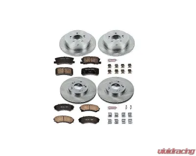 Power Stop Autospecialty Brake Kit Front & Rear Mitsubishi Endeavor 2004-2011 - KOE4461