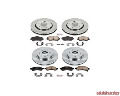 Power Stop Autospecialty Brake Kit Front & Rear Buick Enclave 2008-2017 - KOE4466