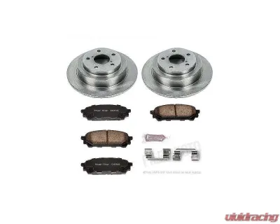 Power Stop Autospecialty Brake Kit Rear Saab 9-2X 2005-2006 - KOE447