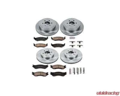 Power Stop Autospecialty Brake Kit Front & Rear Dodge Durango 2003 - KOE4471