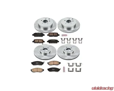 Power Stop Autospecialty Brake Kit Front & Rear Nissan Murano 2011-2014 - KOE4476