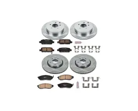 Power Stop Autospecialty Brake Kit Front & Rear Infiniti FX35 2005-2012