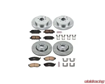 Power Stop Autospecialty Brake Kit Front & Rear Infiniti FX35 2005-2012 - KOE4477