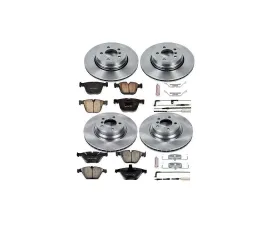Power Stop Autospecialty Brake Kit Front & Rear BMW 750i 2006-2008