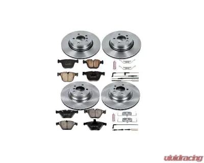 Power Stop Autospecialty Brake Kit Front & Rear BMW 750i 2006-2008 - KOE4479