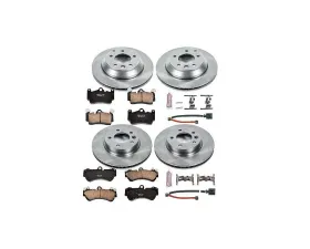 Power Stop Autospecialty Brake Kit Front & Rear Porsche Cayenne 2004-2006