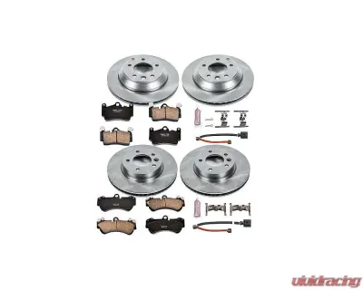 Power Stop Autospecialty Brake Kit Front & Rear Porsche Cayenne 2004-2006 - KOE4495