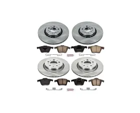 Power Stop Autospecialty Brake Kit Front & Rear Volvo XC90 2003-2014