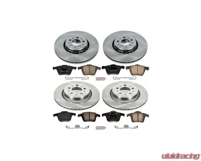 Power Stop Autospecialty Brake Kit Front & Rear Volvo XC90 2003-2014 - KOE4502