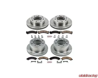 Power Stop Autospecialty Brake Kit Front & Rear Chevrolet Express 3500 2003-2008 - KOE4528