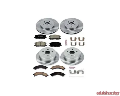 Power Stop Autospecialty Brake Kit Front & Rear Lexus RX330 2004-2006 - KOE4530