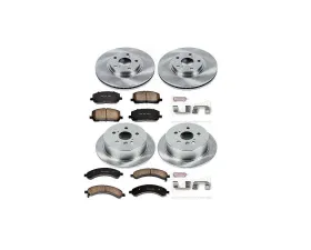 Power Stop Autospecialty Brake Kit Front & Rear Toyota Highlander 2004-2007