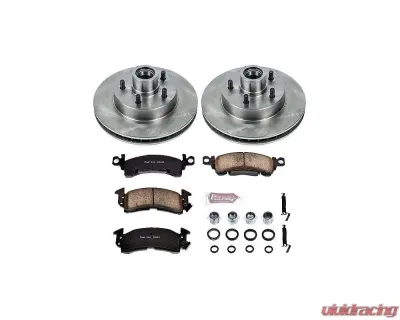 Power Stop Autospecialty Brake Kit Front Buick Centurion 1971-1973 - KOE4539